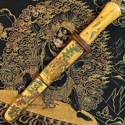 Chinese dragon dagger - dragon,